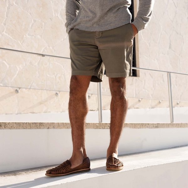 Men's Huarache Sandal Brown - Image 4