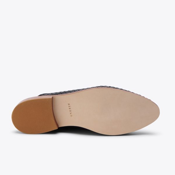 Ama Woven Mule Woven Black - Image 4
