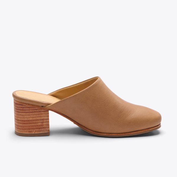 All-Day Heeled Mule Almond - Image 2