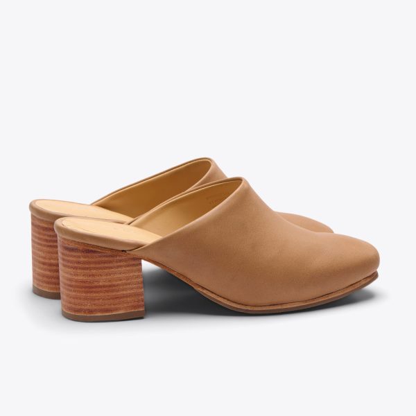 All-Day Heeled Mule Almond - Image 3