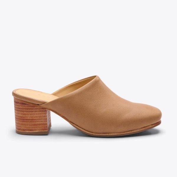 All-Day Heeled Mule Almond - Image 4