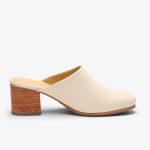 All-Day Heeled Mule Bone - Image 2