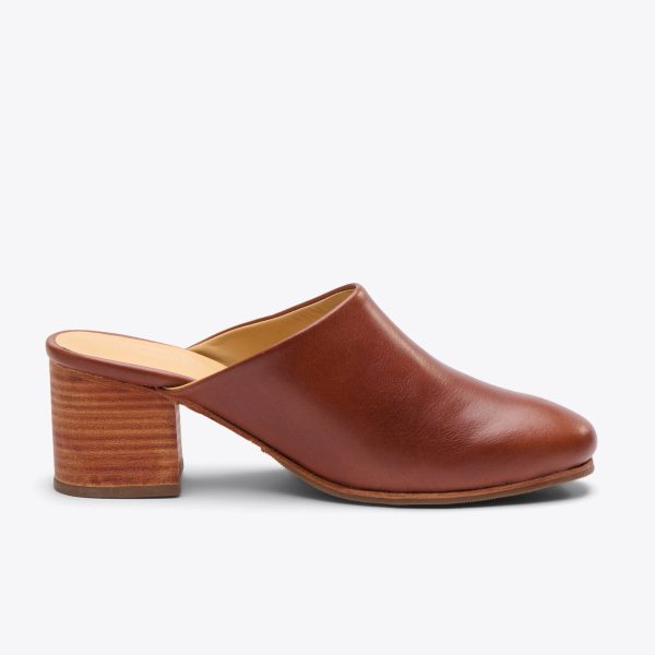 All-Day Heeled Mule Brandy - Image 2