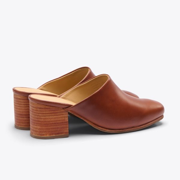 All-Day Heeled Mule Brandy - Image 3