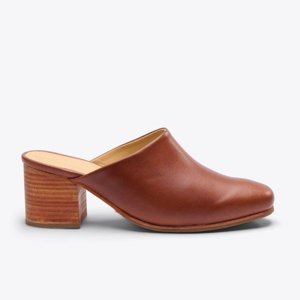 All-Day Heeled Mule Brandy - Image 4
