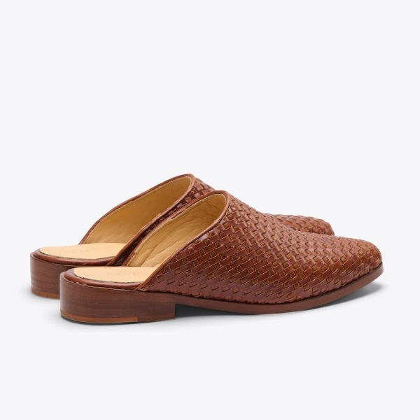 Ama Woven Mule Woven Brandy - Image 3
