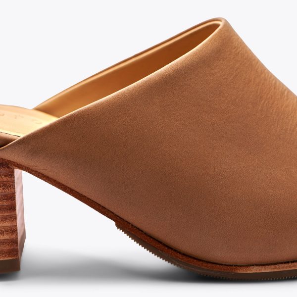 All-Day Heeled Mule Almond - Image 6
