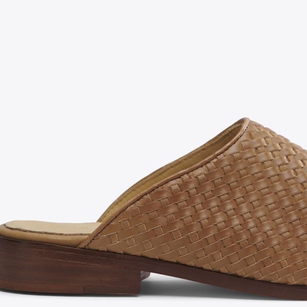 Ama Woven Mule Woven Almond - Image 2