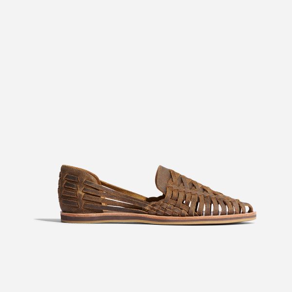 Men's Huarache Sandal Waxed Brown - Image 8