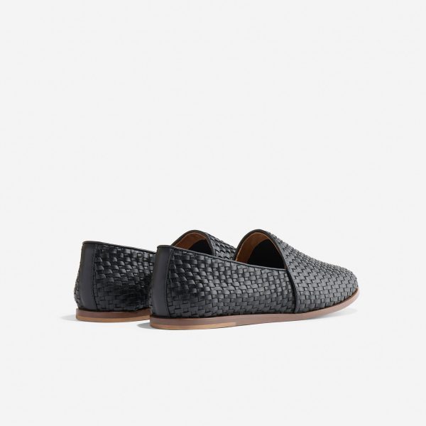 Alejandro Woven Slip-On 2.0 Woven Black - Image 6