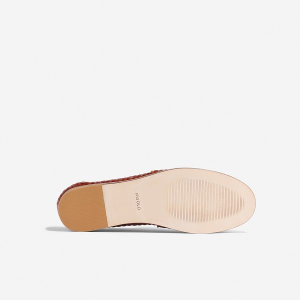 Alejandro Woven Slip-On 2.0 Woven Brandy - Image 5
