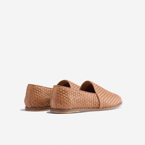 Alejandro Woven Slip-On 2.0 Woven Brown - Image 3