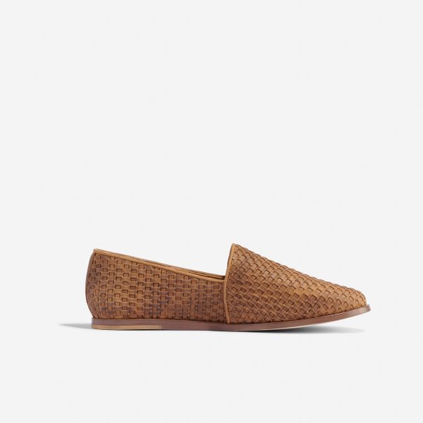 Alejandro Woven Slip-On 2.0 Woven Tobacco - Image 2