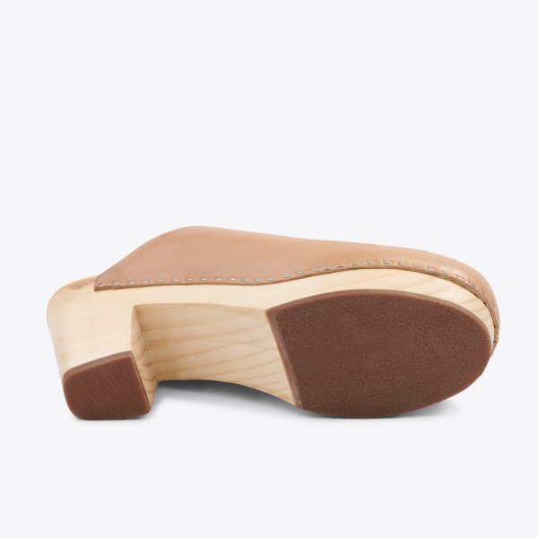 All-Day Heeled Clog Almond - Image 6