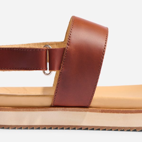Go-To Flatform Sandal Brandy - Image 8