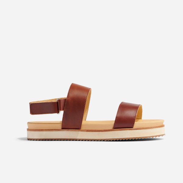 Go-To Flatform Sandal Brandy - Image 5