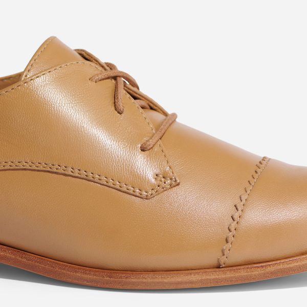Emilia Cap Toe Oxford Almond - Image 3