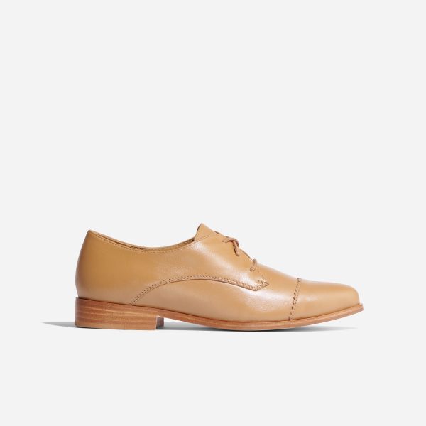 Emilia Cap Toe Oxford Almond - Image 4