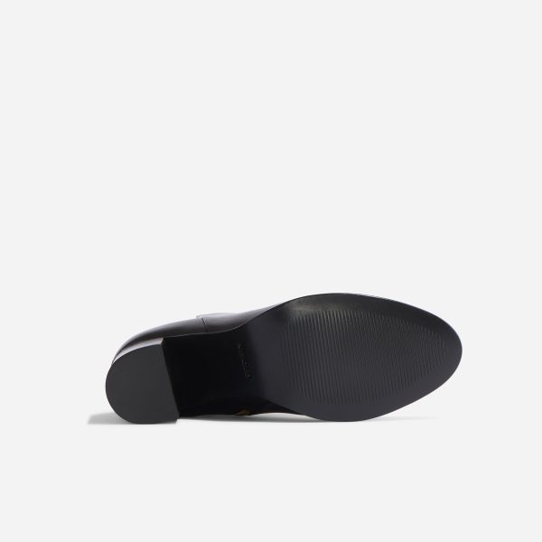 Lia Heeled Bootie Black - Image 9