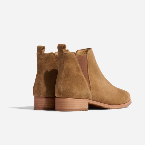 Eva Everyday Chelsea Boot Taupe Suede - Image 4
