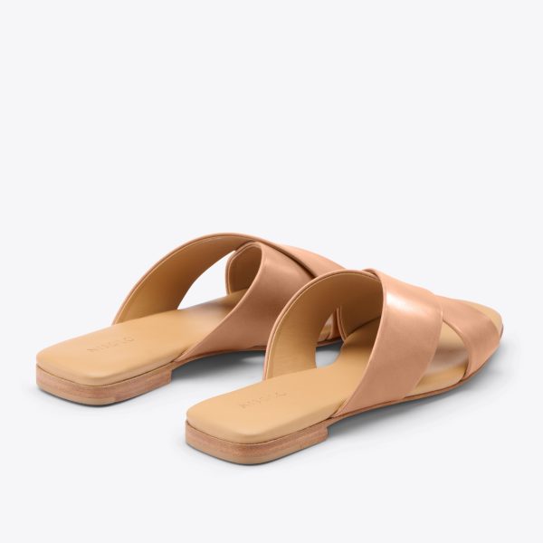 Catalina Slide Sandal Almond - Image 2