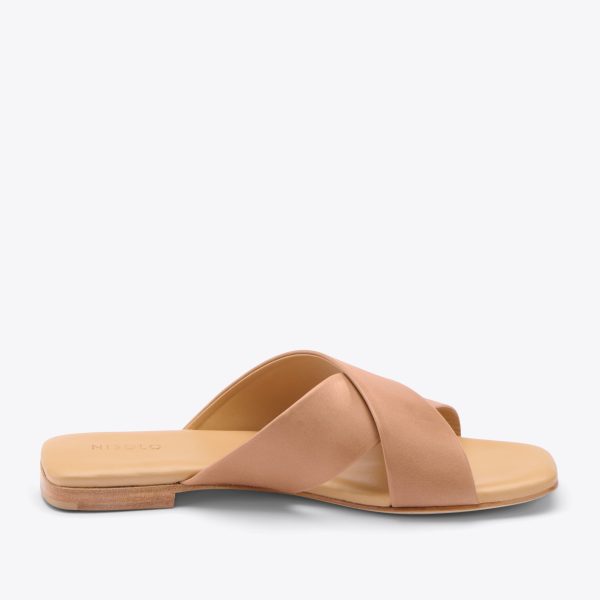 Catalina Slide Sandal Almond - Image 3
