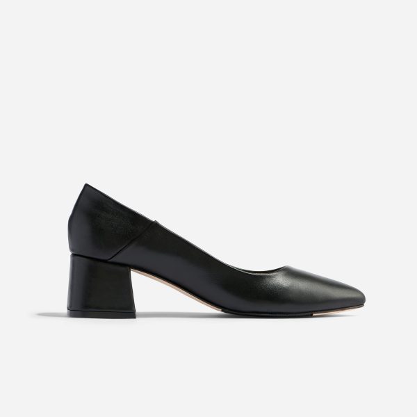 Fiorela Go-To Mid Heel Black - Image 2