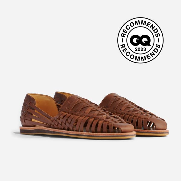 Men's Huarache Sandal Brown - Image 6