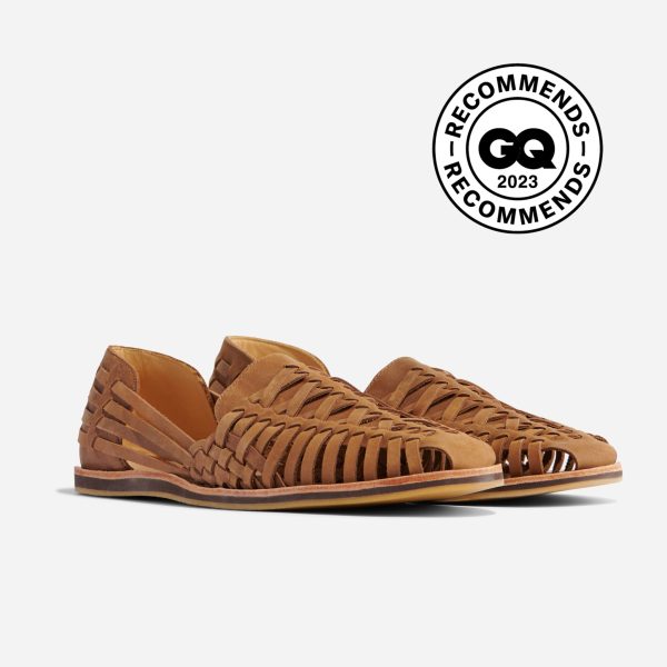 Men's Huarache Sandal Tobacco - Image 7