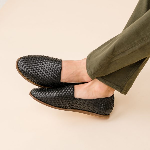 Alejandro Woven Slip-On 2.0 Woven Black - Image 4