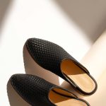 Ama Woven Mule Woven Black - Image 7