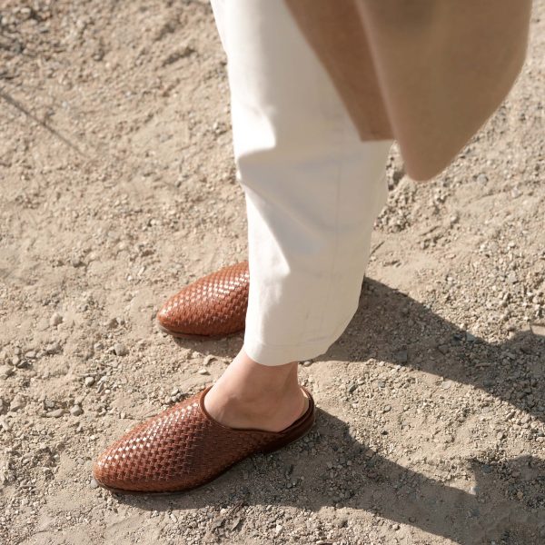 Ama Woven Mule Woven Brandy - Image 6