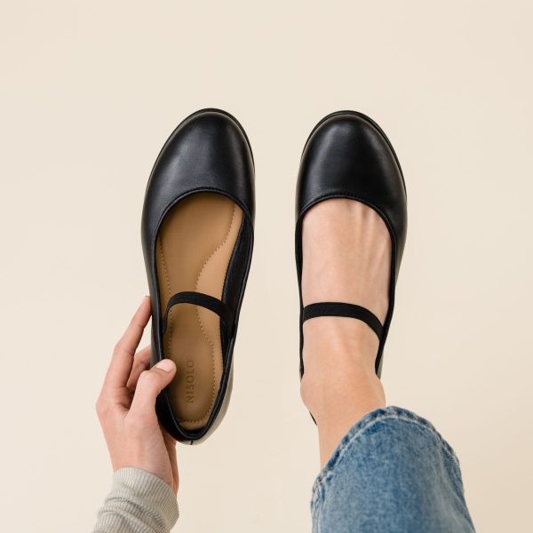 Bea Go-To Mary Jane Black - Image 6