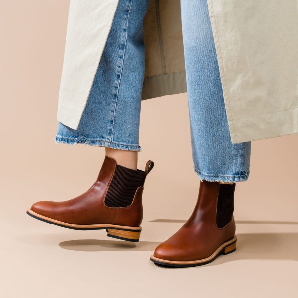 Carmen Chelsea Boot 2.0 Brandy - Image 11