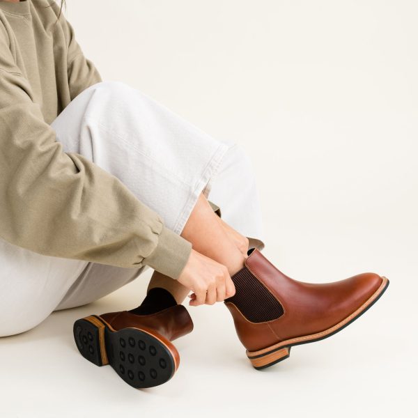 Carmen Chelsea Boot 2.0 Brandy - Image 3