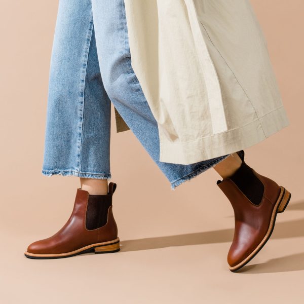 Carmen Chelsea Boot 2.0 Brandy - Image 12