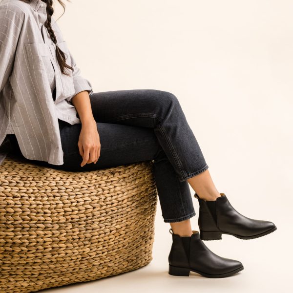 Eva Everyday Chelsea Boot Black/Black - Image 12
