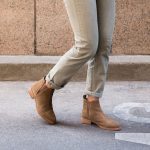 Eva Everyday Chelsea Boot Taupe Suede - Image 9