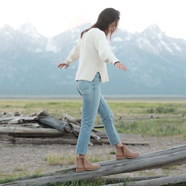 Eva Everyday Chelsea Boot Almond - Image 12