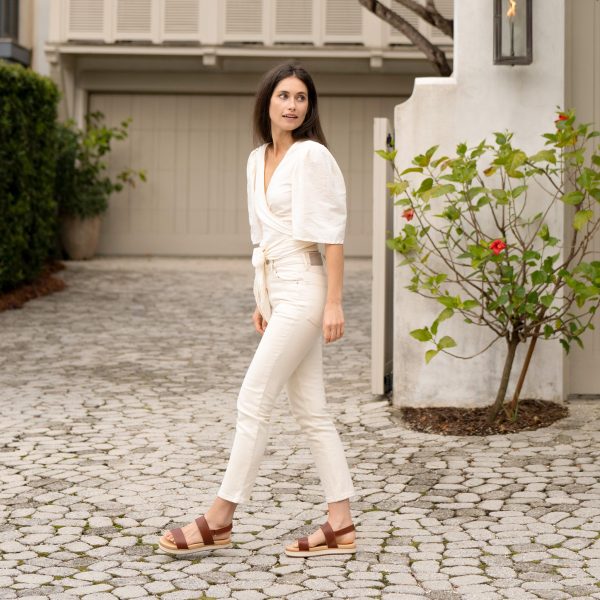 Go-To Flatform Sandal Brandy - Image 2