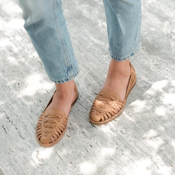Women's Huarache Sandal Almond - Image 7